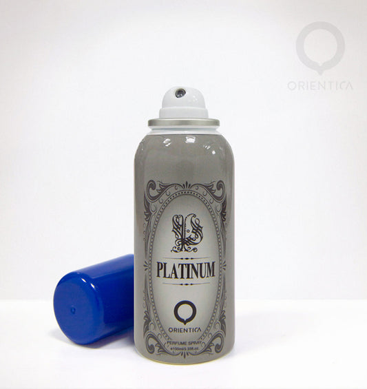 Platinum 100ml Deodorant Spray - Crystal Daiva